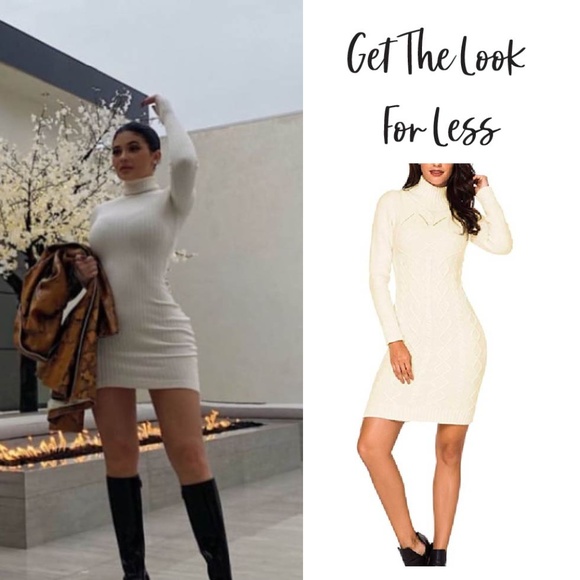 chrystal sweater dress